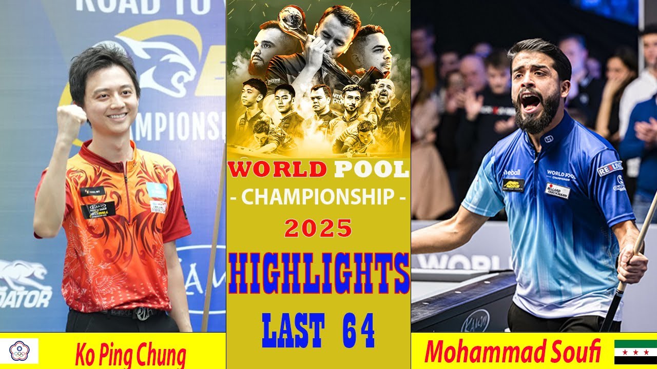 LAST 64 | Ko Ping Chung vs Mohammad Soufi | 2025 World Pool Championship