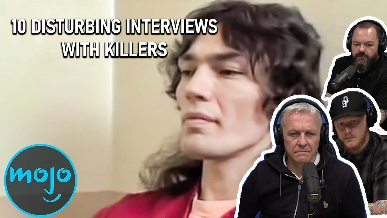10 Disturbing Interviews With Killers REACTION | OFFICE BLOKES REACT!!
