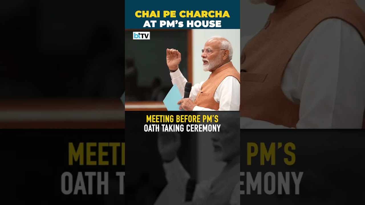 First Video Of NDA Leaders Meeting At PM Modi's Residence Ahead Of Oath Ceremony
