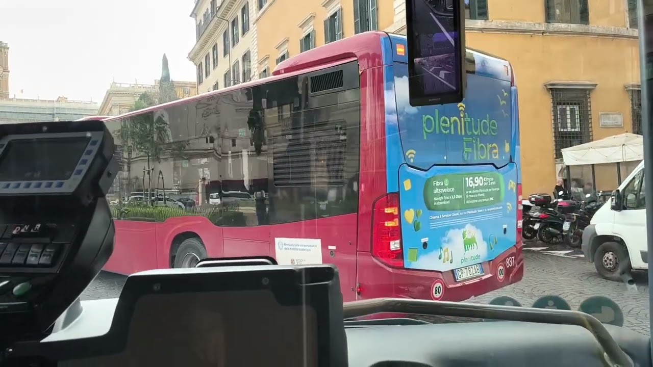 🇮🇹 BUS JOURNEY | ATAC Roma (Rome) H: Termini (MA-MB-FS) - Dei Capasso