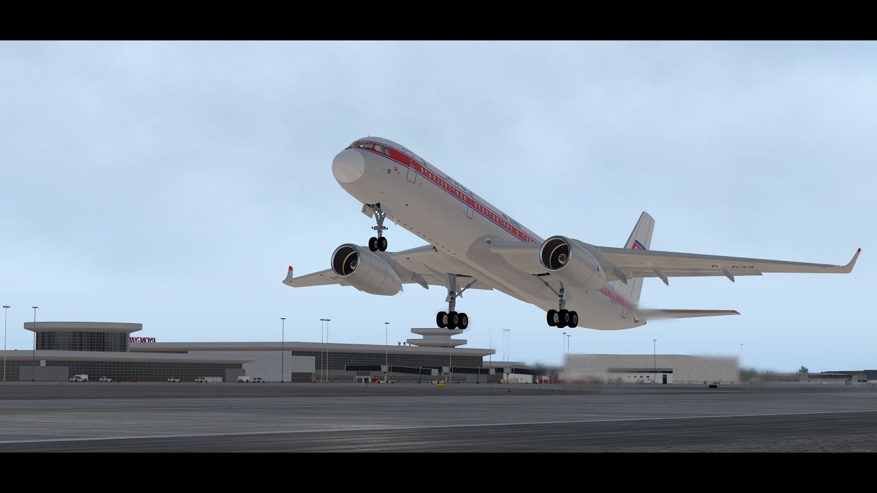 Полёт в Пхеньян. Ту-204-300.