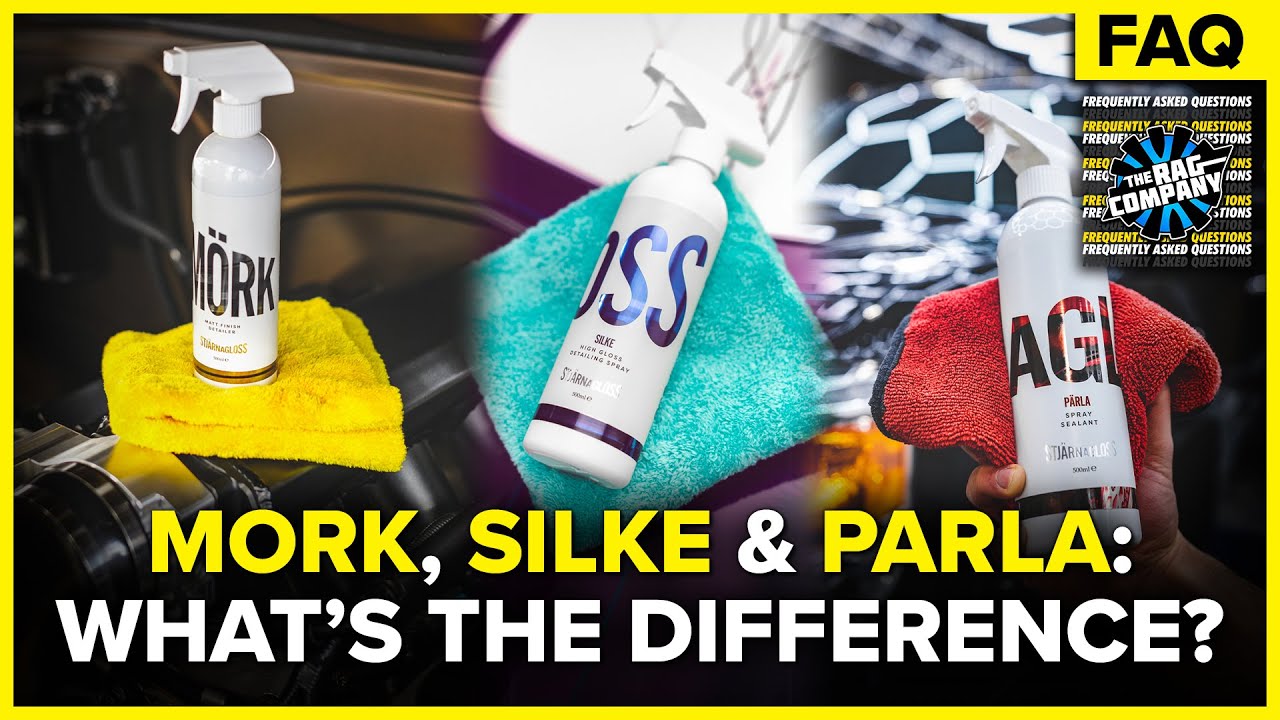 Stjarnagloss Mork, Silke & Parla: What are the Differences? | The Rag Company FAQ