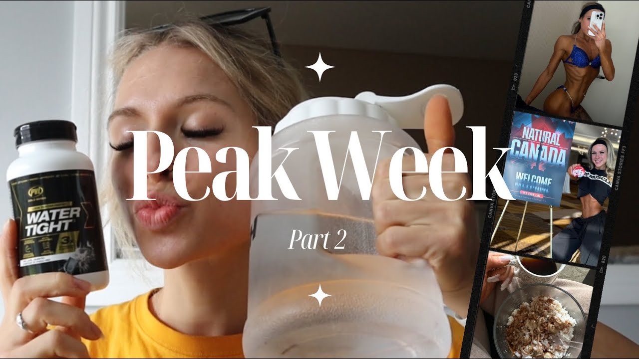 PEAK WEEK pt 2 | CPA WELLNESS BODYBUILDING PREP VLOG