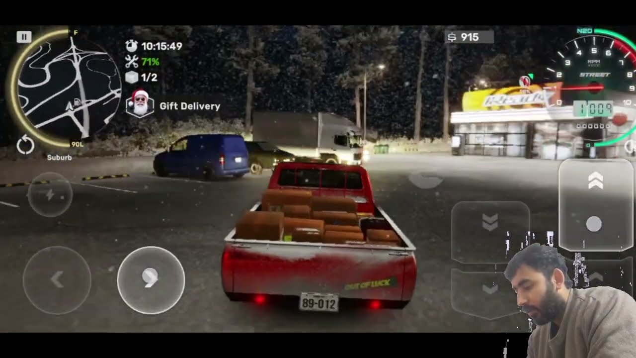 Aaj transport load bahut ho gaya gadi mein gadi ghumate hue bar bar baje 🫣🚨