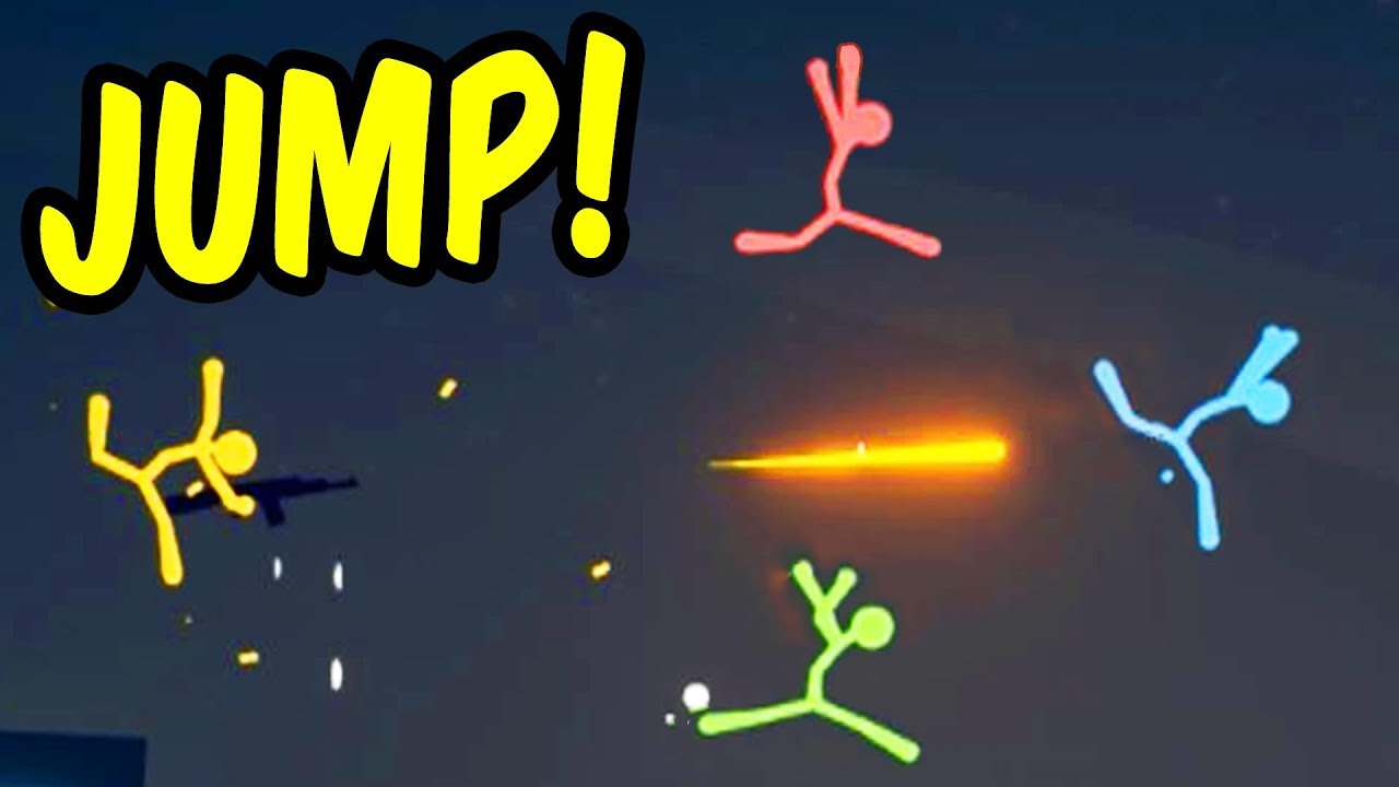 JUMP!! - Stick Fight Funny Moments