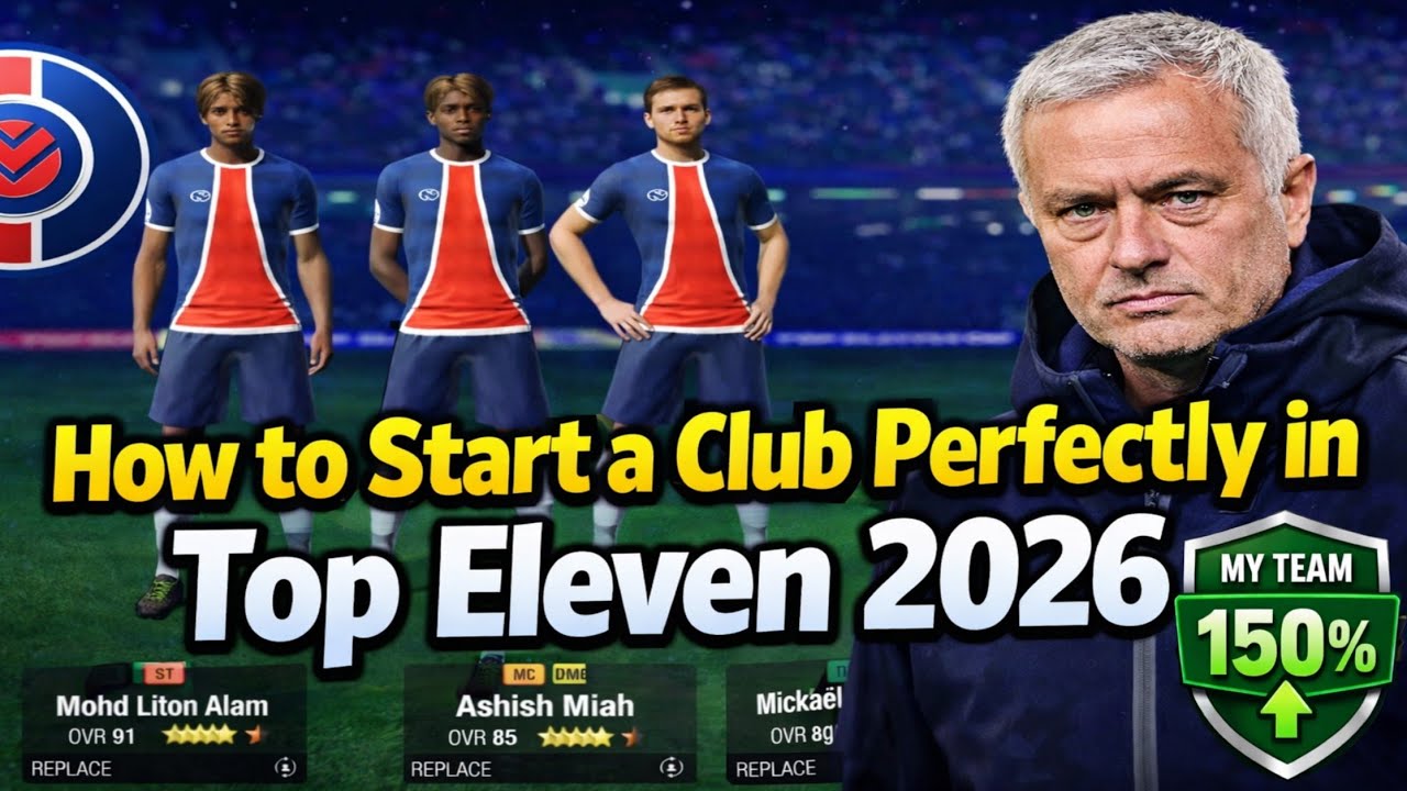 How to Start a Club Perfectly in Top Eleven 2026 | Full Step by Step!