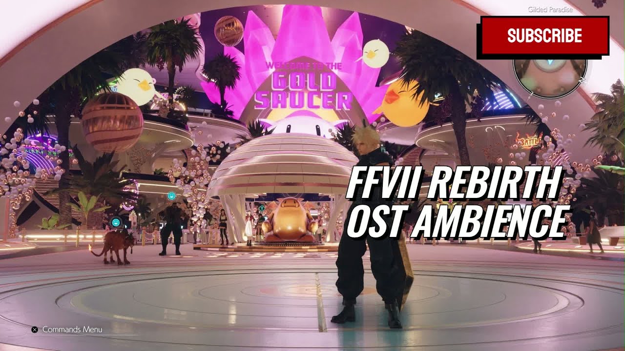 FFVII Rebirth OST &ndash; The Gold Saucer - Welcome to the Gold Saucer (Extended Ambience)