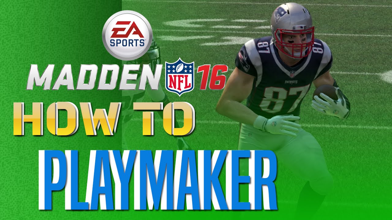 Madden 16 Tips - How To Playmaker A WR!