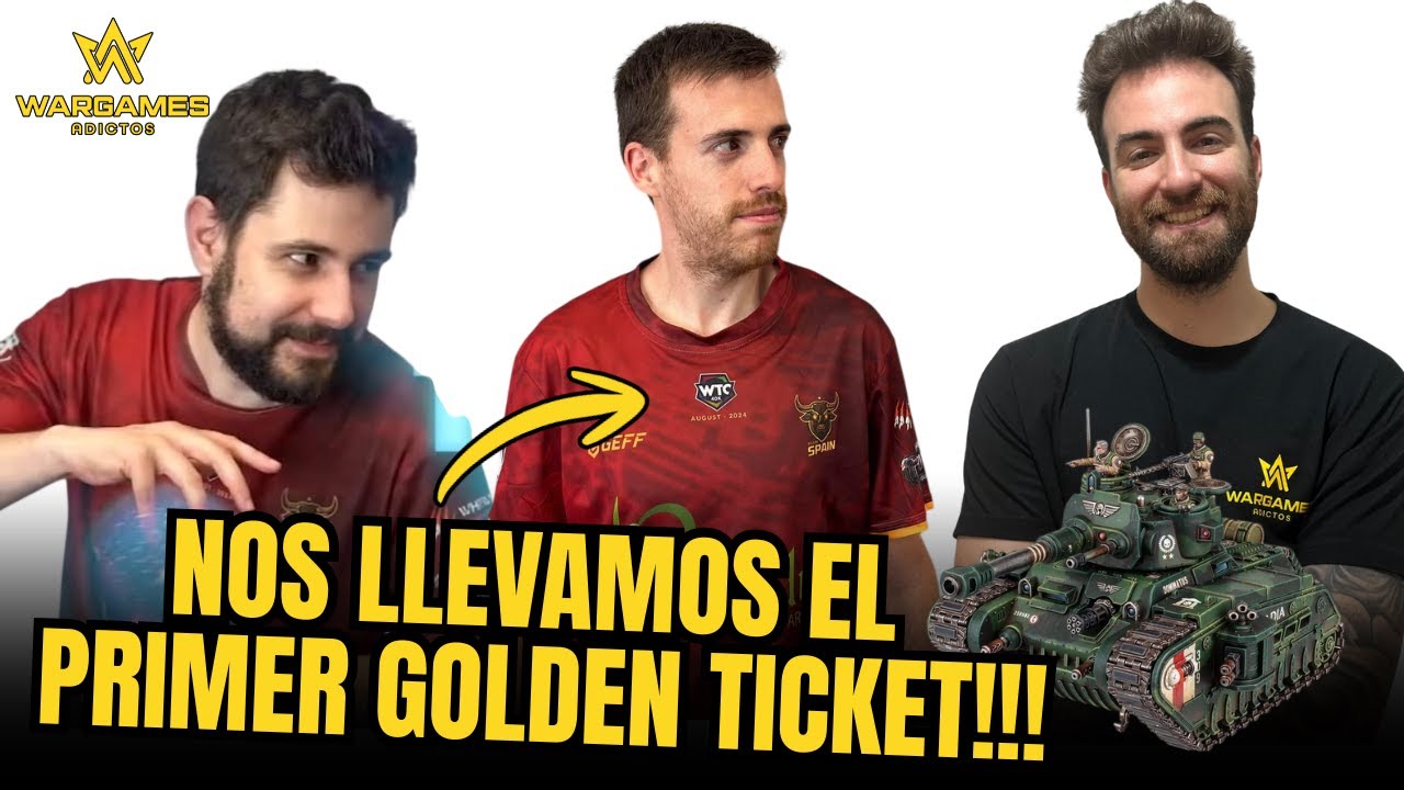 Charlamos con Odro, ganador del primer GOLDEN TICKET de 2026. WARHAMMER 40K