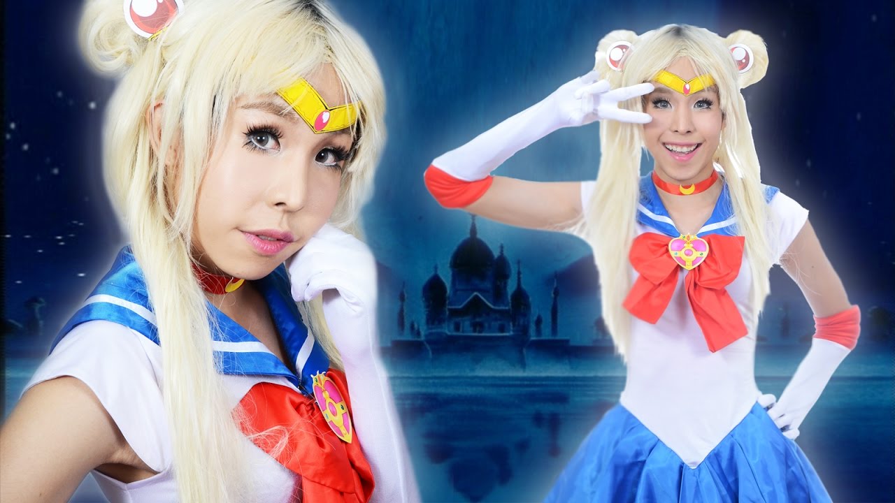 แต่งหน้าเป็น SailorMoon ไปปราบ 