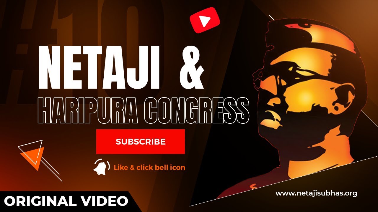 Netaji & Haripura Congress Session | Original Video of Netaji Subhas Chandra Bose