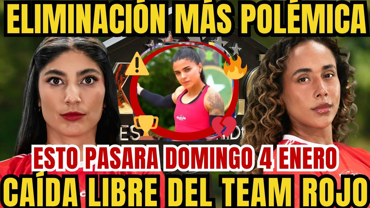 Este Domingo EXATLON ESTADOS UNIDOS 2026 capitulo 28 SE VA LA PRIMERA ROJA! Equipo en PROBLEMAS