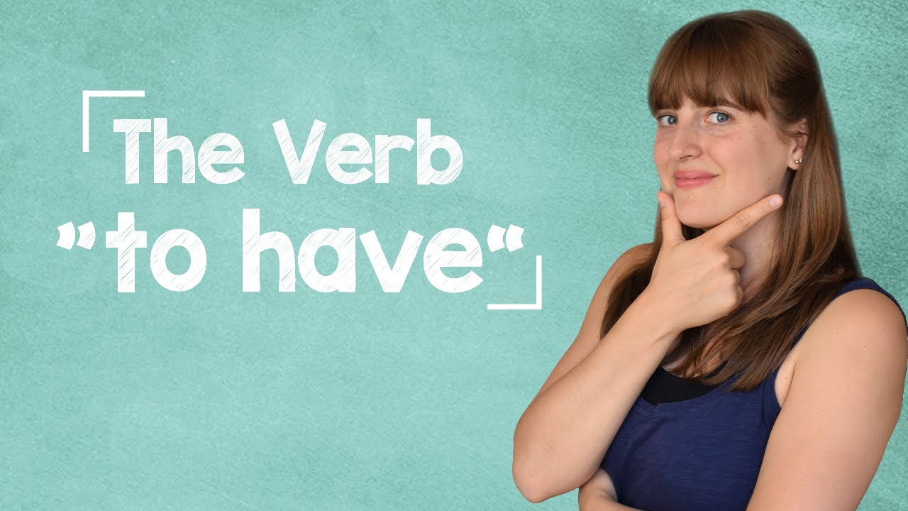 Learn the verb "to have" in German - A1 [with Jacqueline]