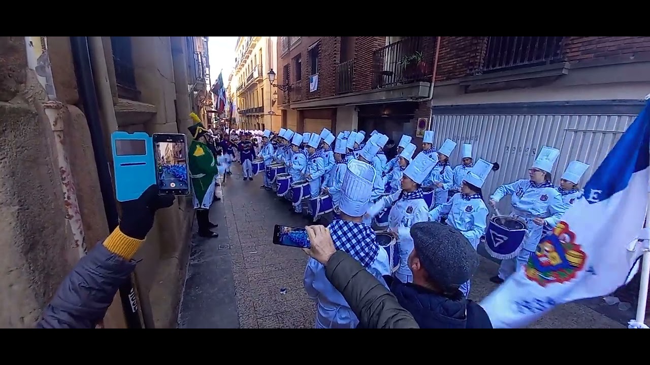 Tamborrada Gastelubide Gazte    Donostia 2024