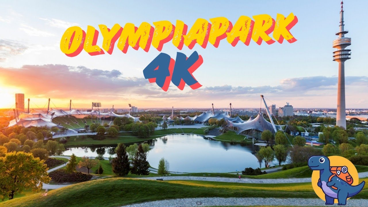 9_Munich🇩🇪in 4K: Relaxing Walking Tour of Olympiapark! 🚶&zwj;♀️🏞️☀️