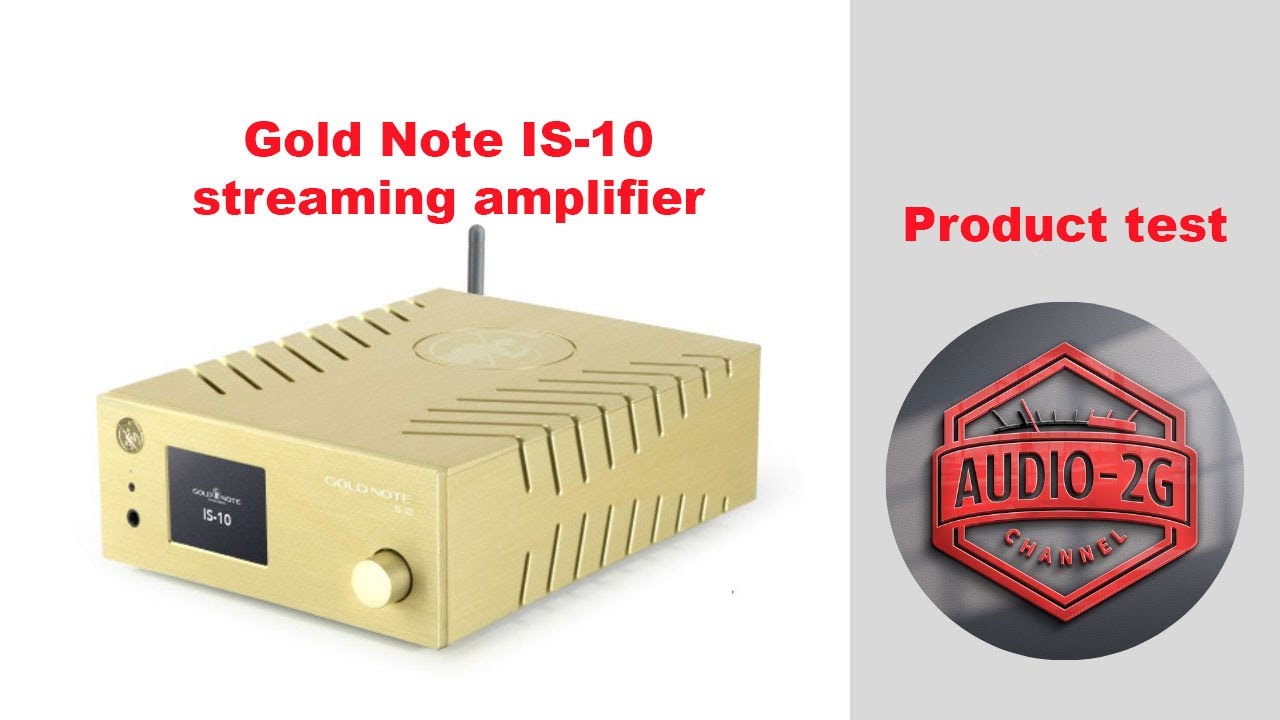 GOLD NOTE IS-10 Streamer/amplificatore