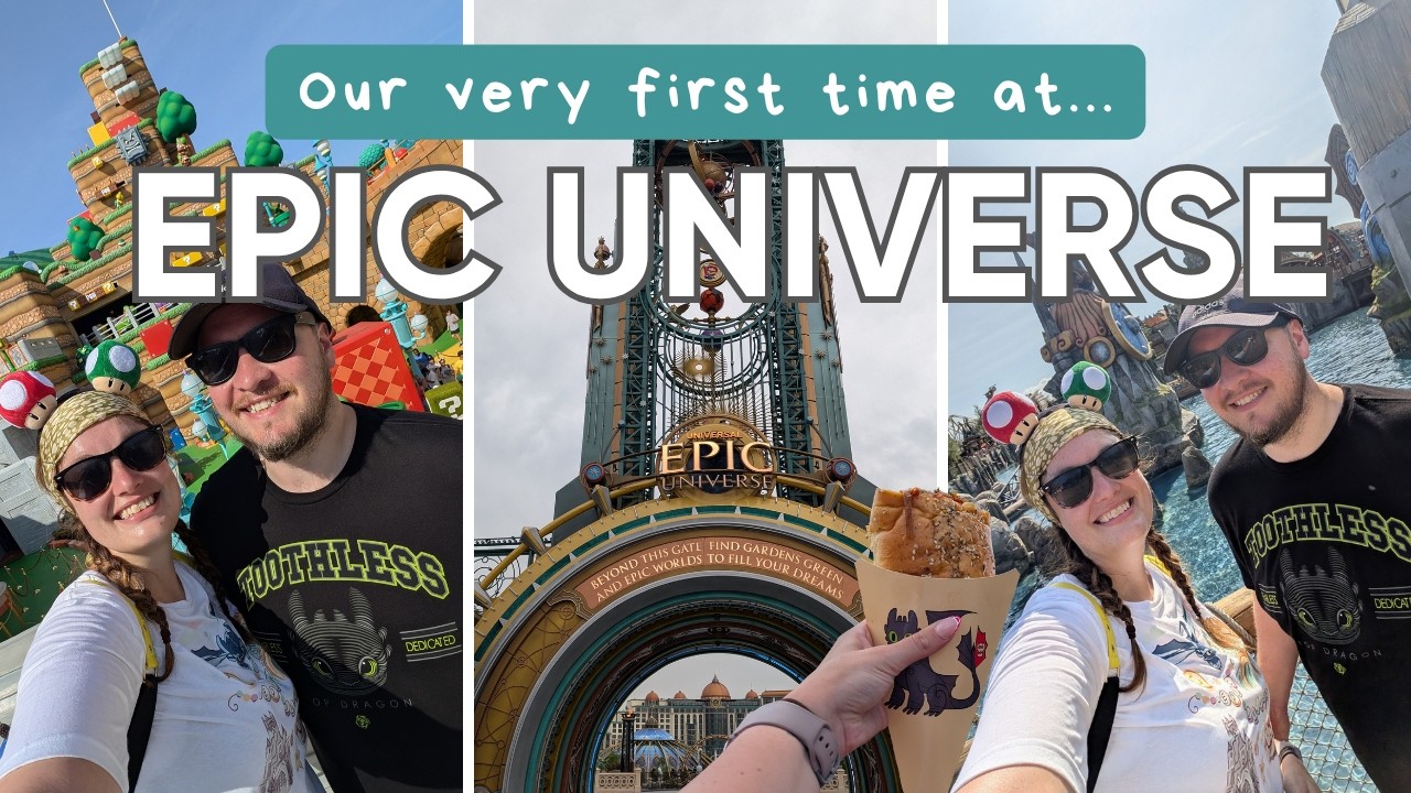 INCREDIBLE First Time at EPIC UNIVERSE ⭐ FULL TOUR