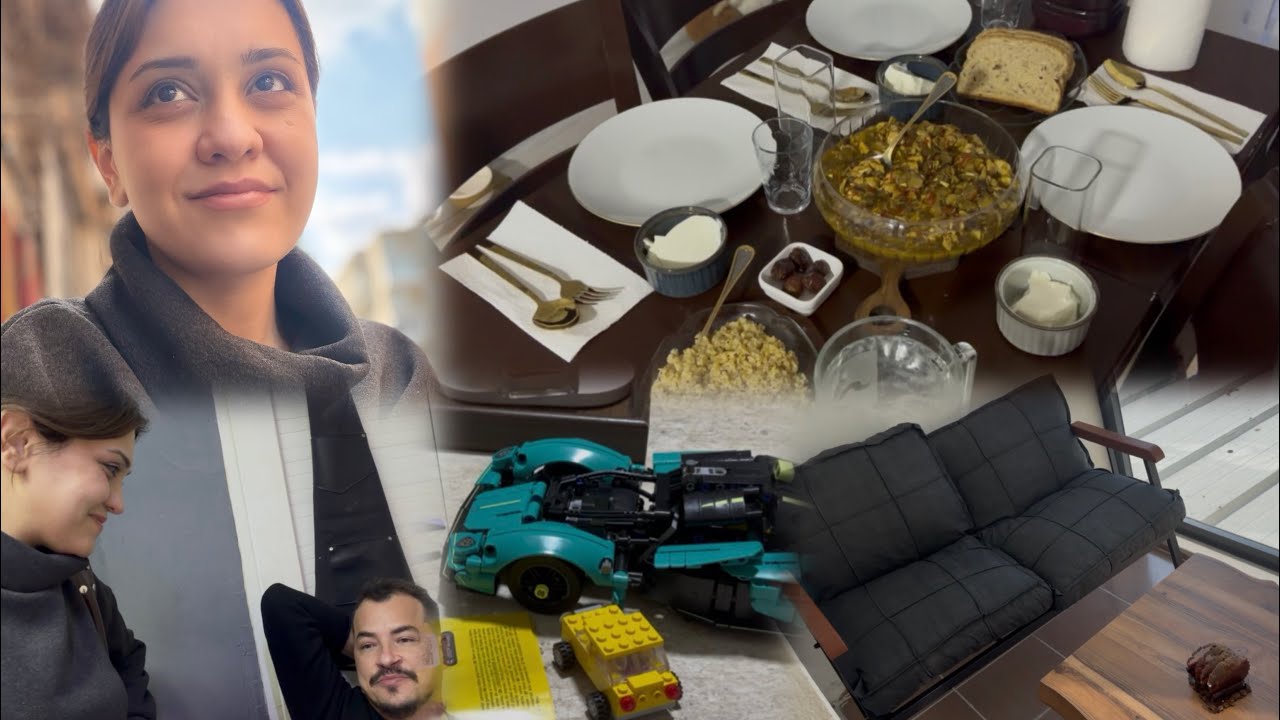İFTARDA BAŞBAŞAYIZ🧑‍🧑‍🧒🤲🏻YENİ BALKON TAKIMIM 🛋️😍LEGODAN SANAT ESERLERİ🧩👾EŞİM BEYİN ELİNE SAĞLIK🥰