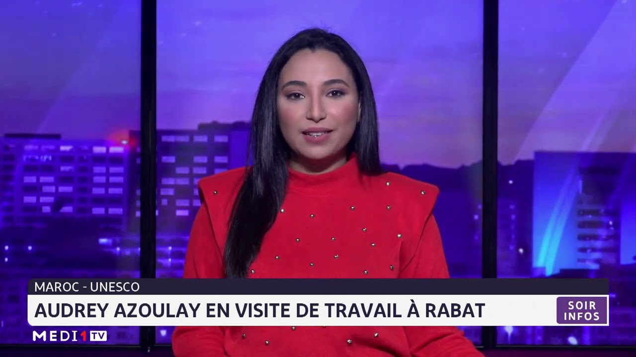 Audrey Azoulay en visite de travail à Rabat