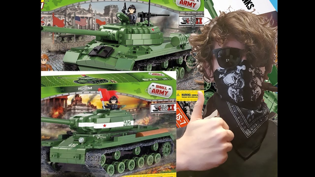 WSZYSTKIE CZOŁGI IS OD COBI (IS-2 IS-3 IS-7) - recenzja