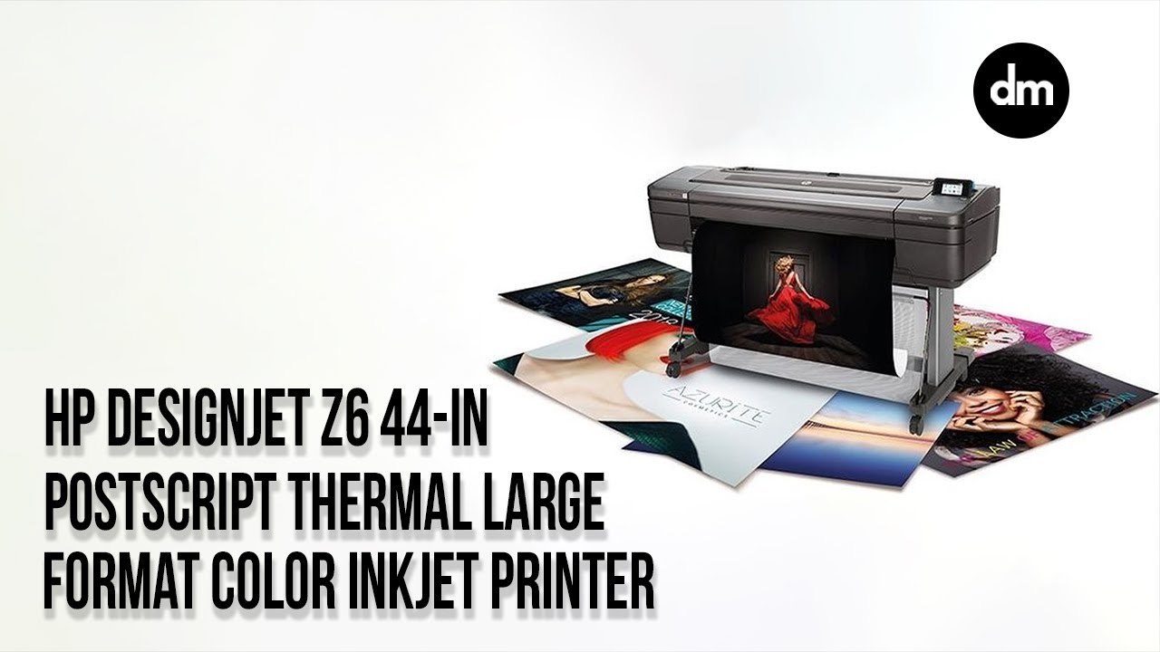 T8W16A: HP DesignJet Z6 Review | 44-in of High-Resolution, PostScript Thermal Color Inkjet Printer