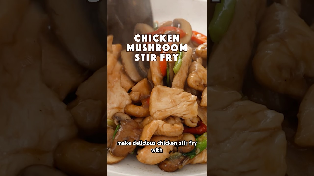 Попробуйте эту курицу, обжаренную с грибами. Это так просто и так вкусно! 😊