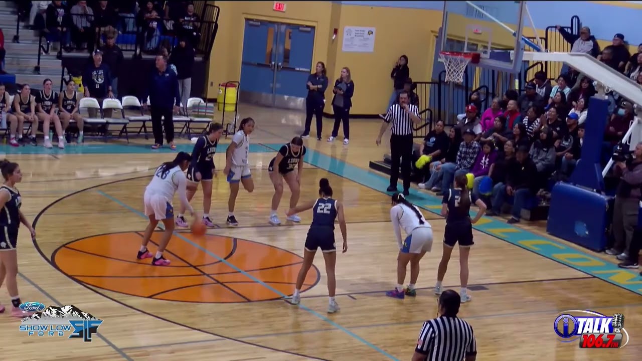 PUSCH RIDGE LIONS vs ALCHESAY FALCONS GIRLS 3A State Quarterfinals Full Game