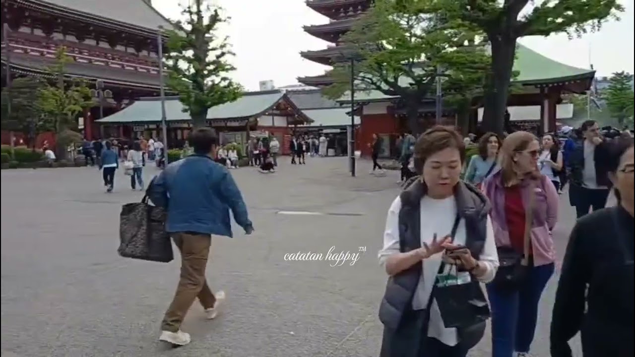 Kuil di Asakusa Jepang 