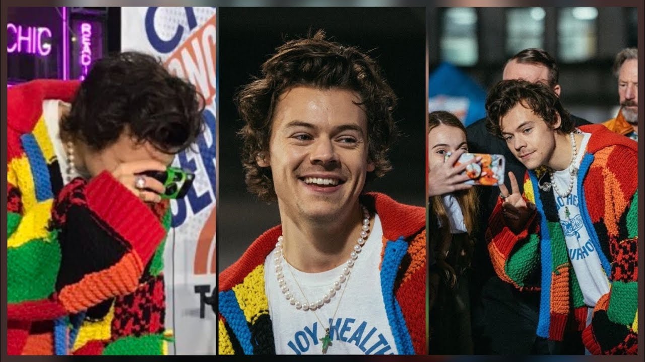 HARRY STYLES AT THE TODAY SHOW REHEARSAL (February 26)