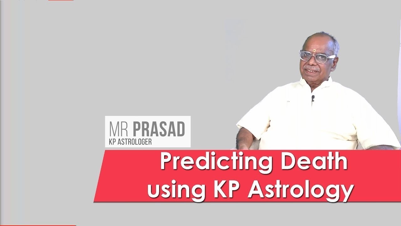 Predicting Death using KP Astrology   Maraka Case Study   Shri MR Prasad