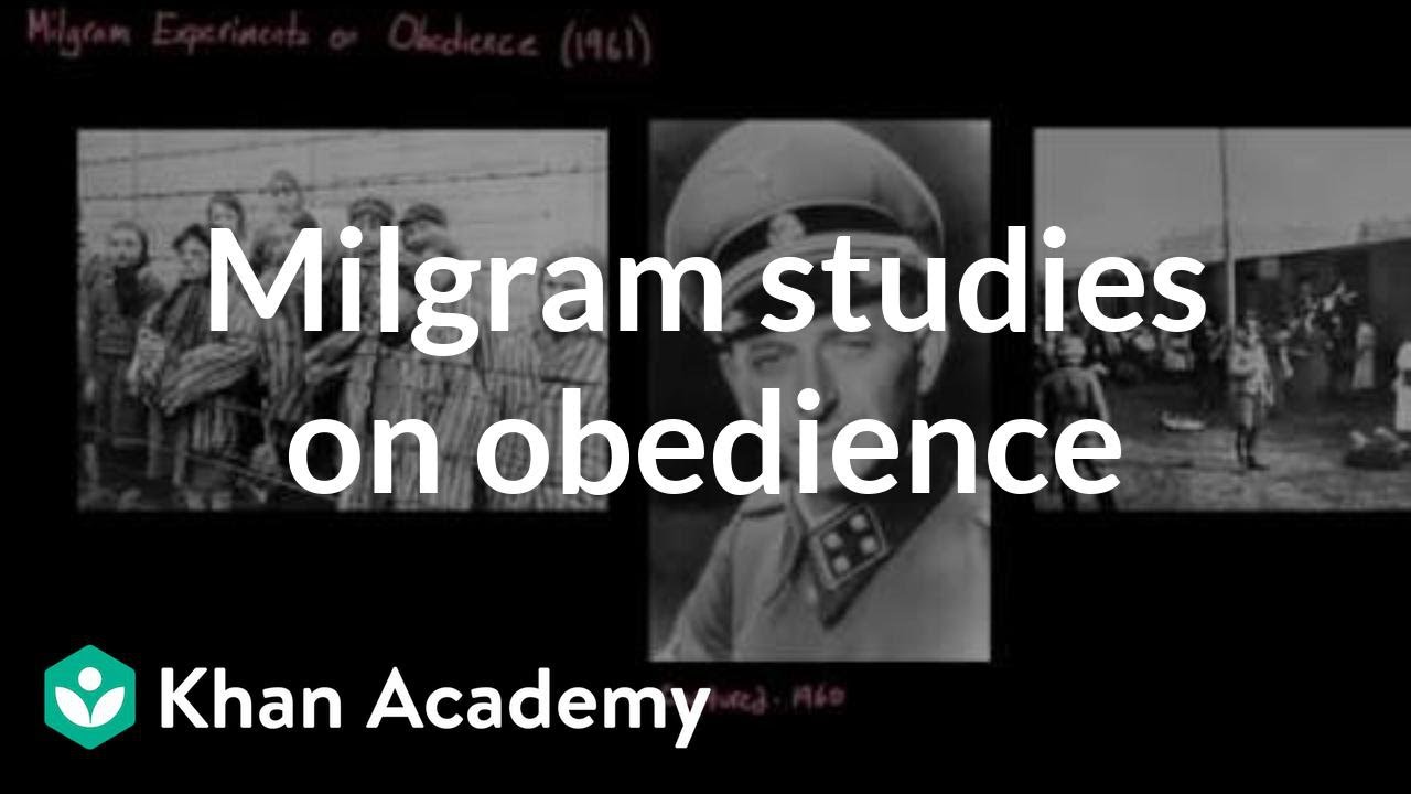 Events that inspired the Milgram studies on obedience | Behavior | MCAT | Khan Academy