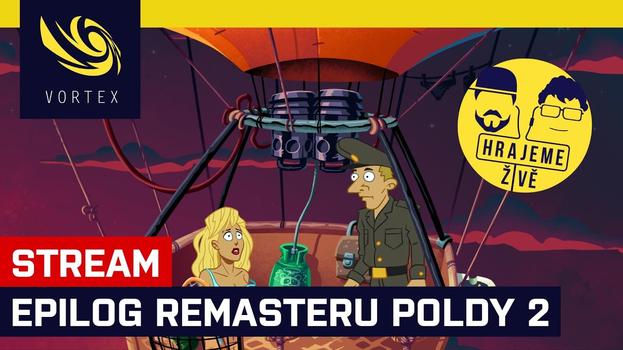Hrajeme živě dodatek k remástru Poldy 2. Co to tady uchází a jak se z Pankráce stal detektiv?
