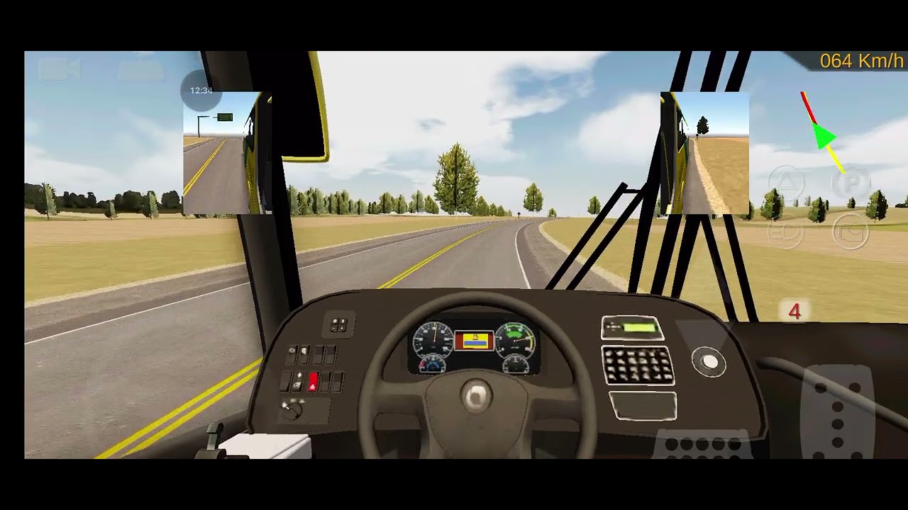 Heavy bus simulator unicar