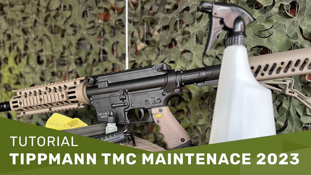 Tutorial: Cleaning Tippman TMC after a Gameday (Paintball Basics)