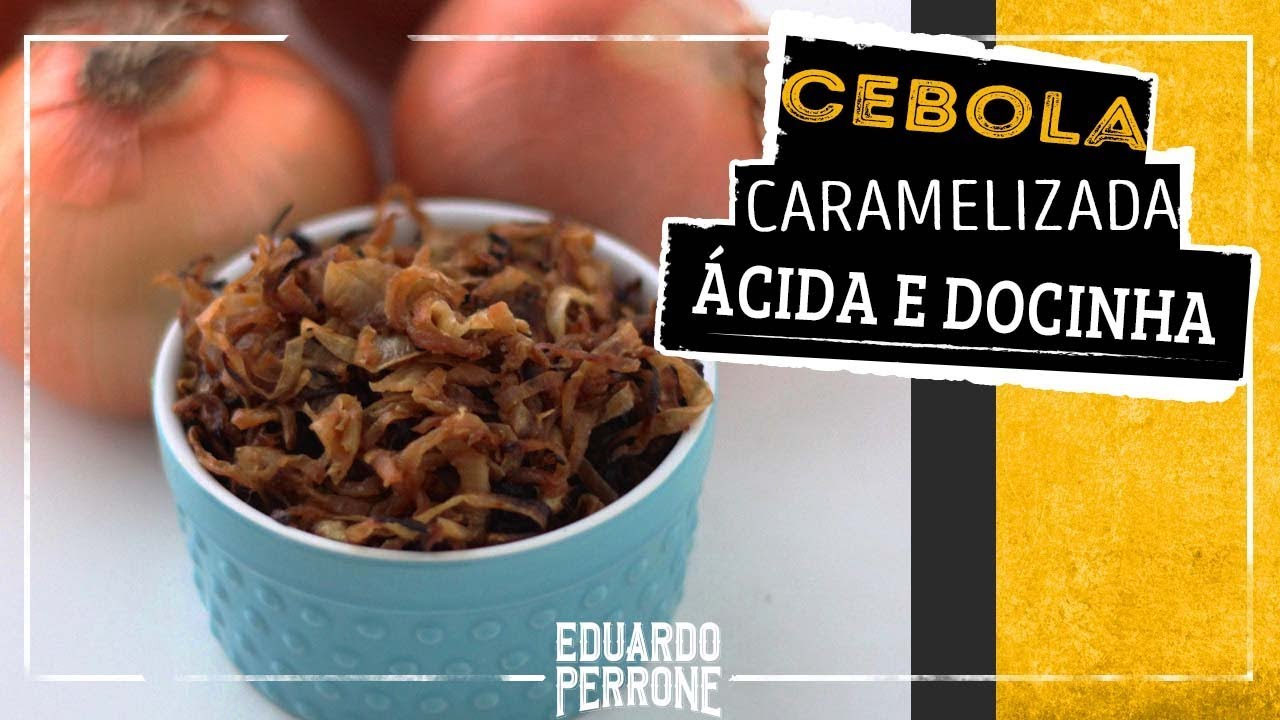 Cebola Caramelizada Para Hamburguer