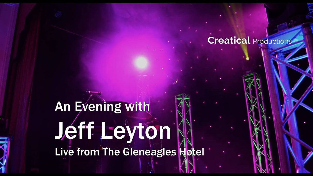 An Evening with Jeff Leyton | Live On Stage | The Gleneagles Hotel