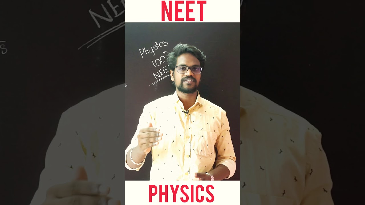 NEET Physics Tips 🔥