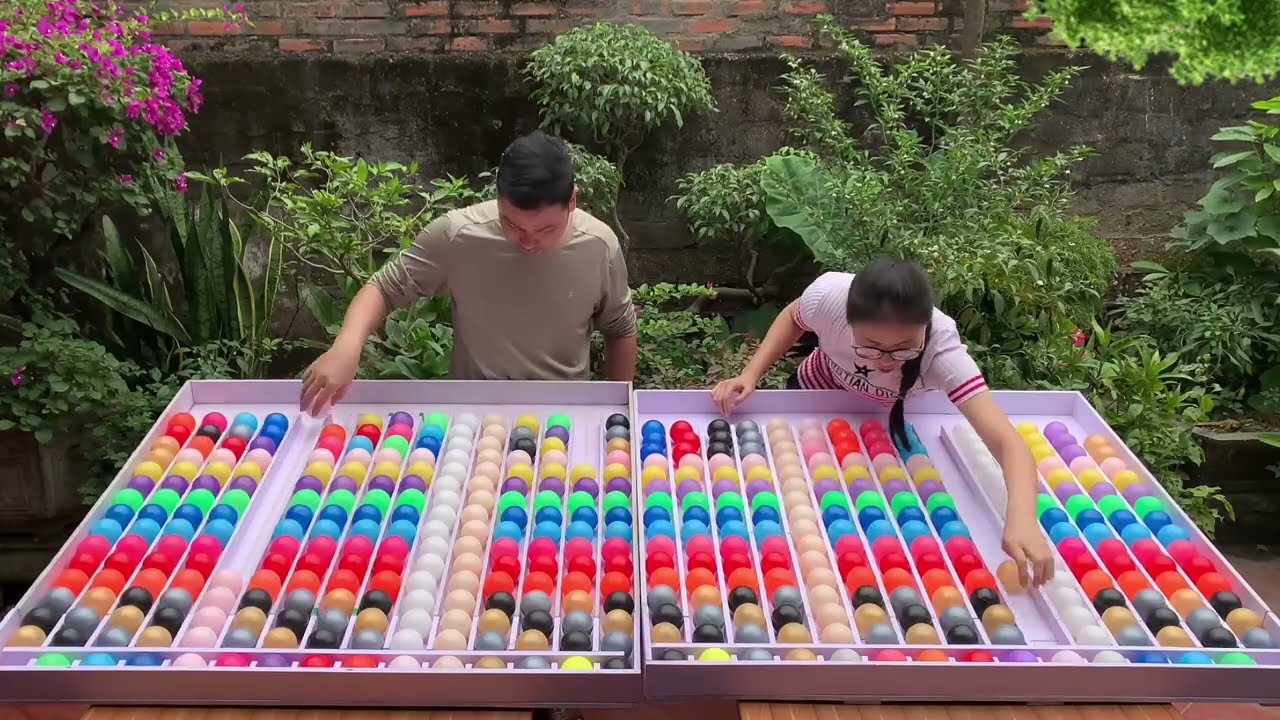 Color ball game solve and challenge smart move
