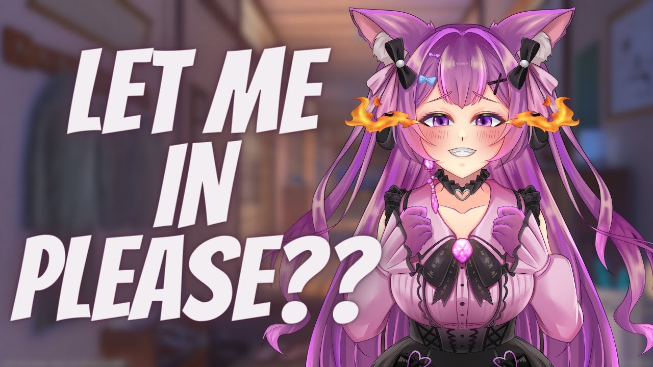 Stray hellhound breaks into your house and begs to stay (F4A)[ASMR] [Tsundere] [Binaural]