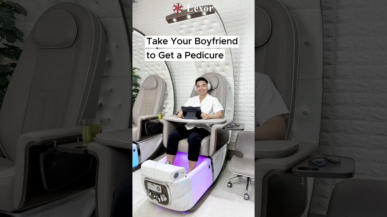 Show them you care with a spa date on a Lexor pedicure chair #Lexor #Pedicurechairs #Valentinesgift