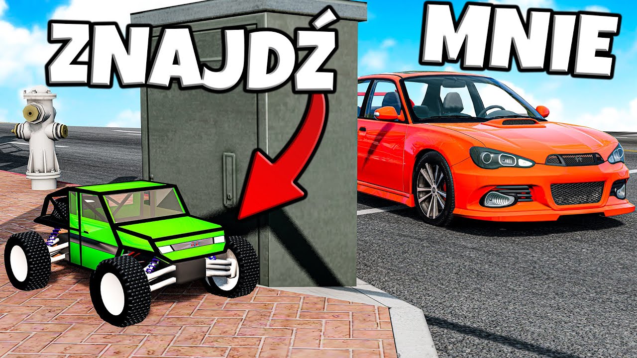 ❄️ CHOWAM SIĘ AUTEM NA PILOTA!? | BeamNG Drive |