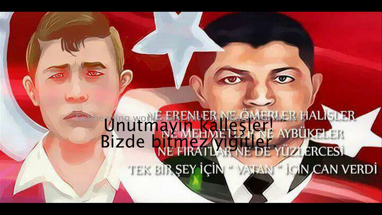 İyi ki varsın Eren (Eren BÜLBÜL anısına)