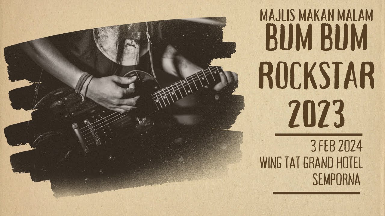 MAJLIS MAKAN MALAM BUM BUM ROCKSTAR