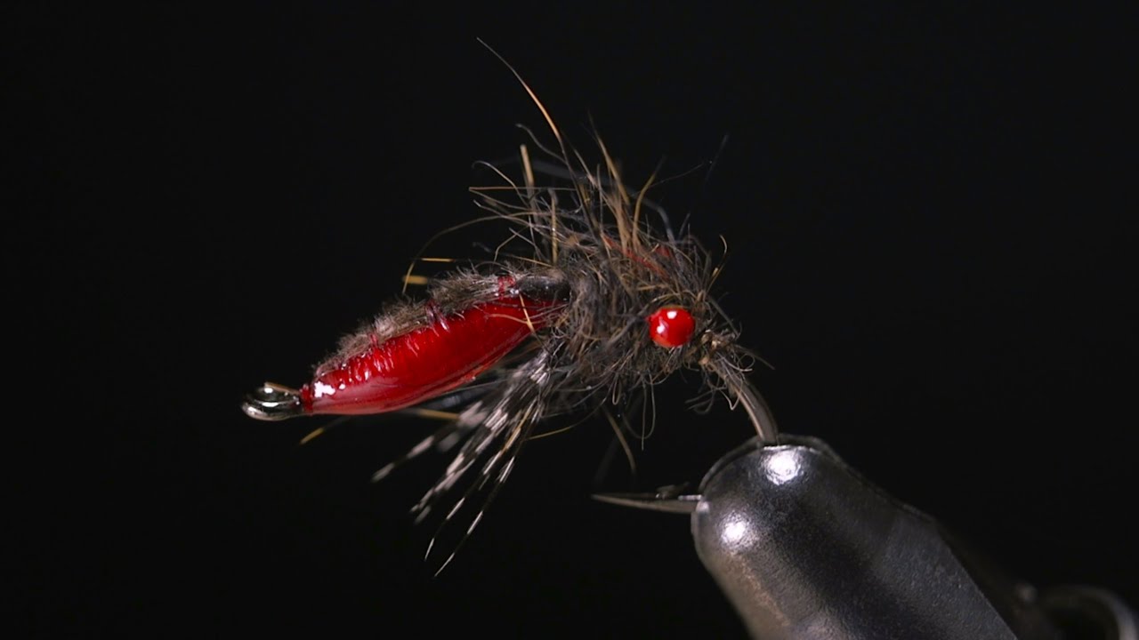 The Tiger Mosquito.Fly Tying Mosquito Nymph🔥🎣🐟