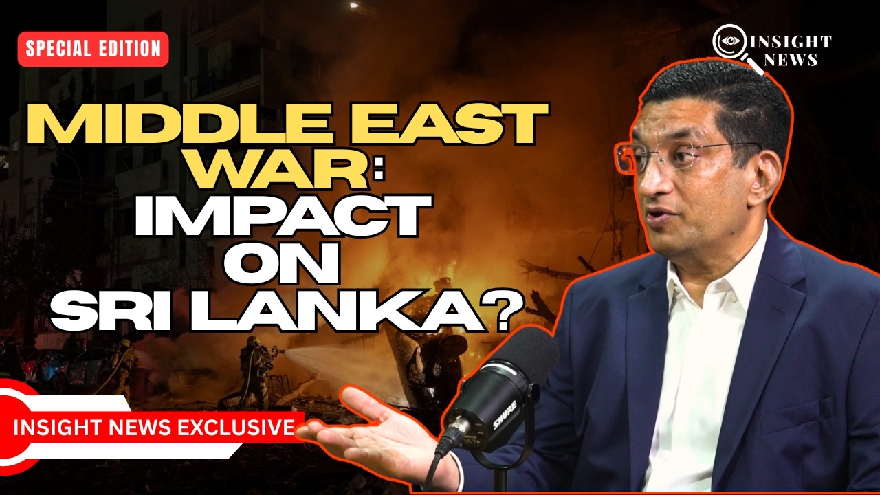 Ali Sabry’s Warning: How the Middle East War Hits Your Pocket in Sri Lanka?