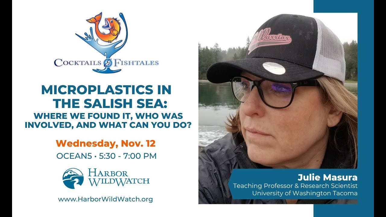 Cocktails & Fishtales - Microplastics in the Salish Sea with Julie Masura 11.12.25