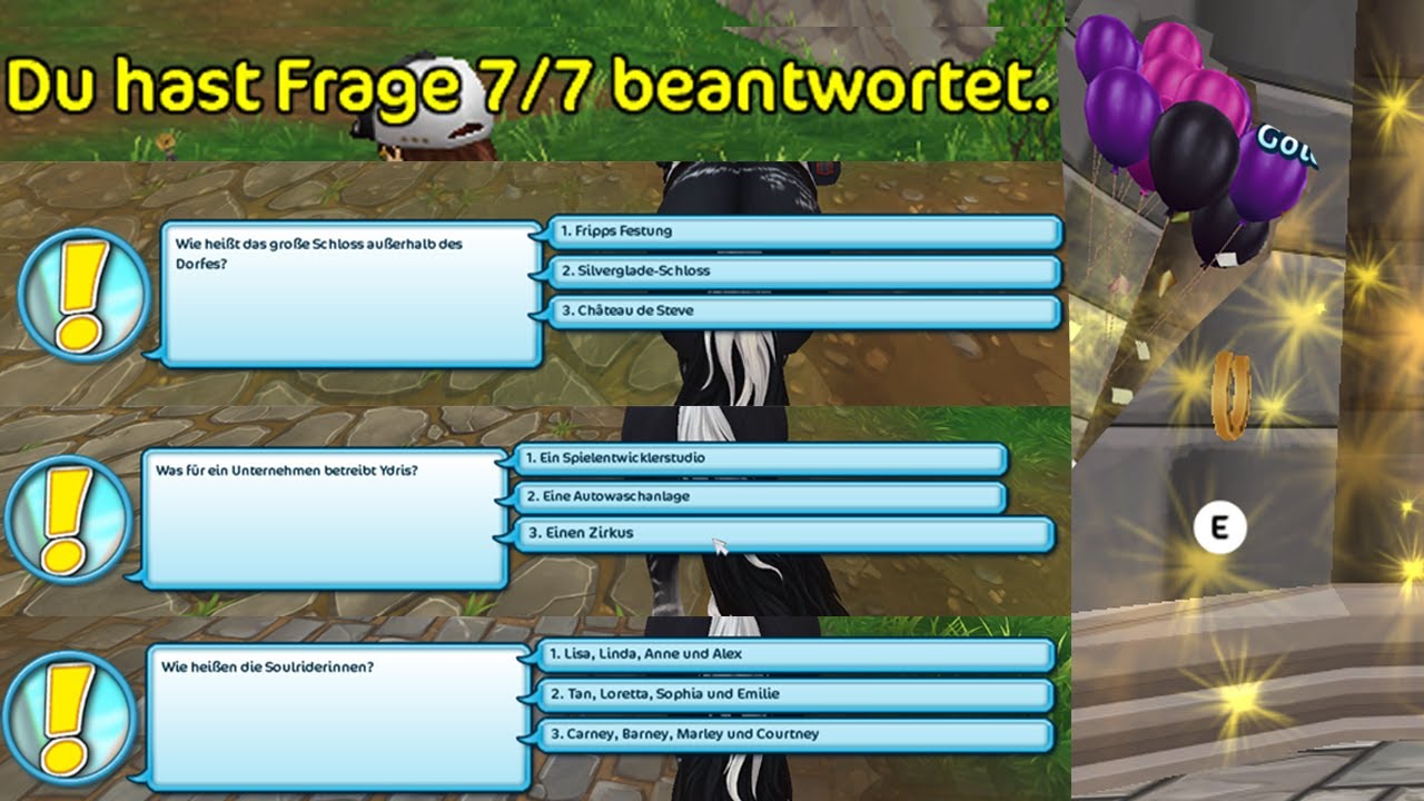 Das Quiz Trail Event in SSO | Sturmvalka Spirit