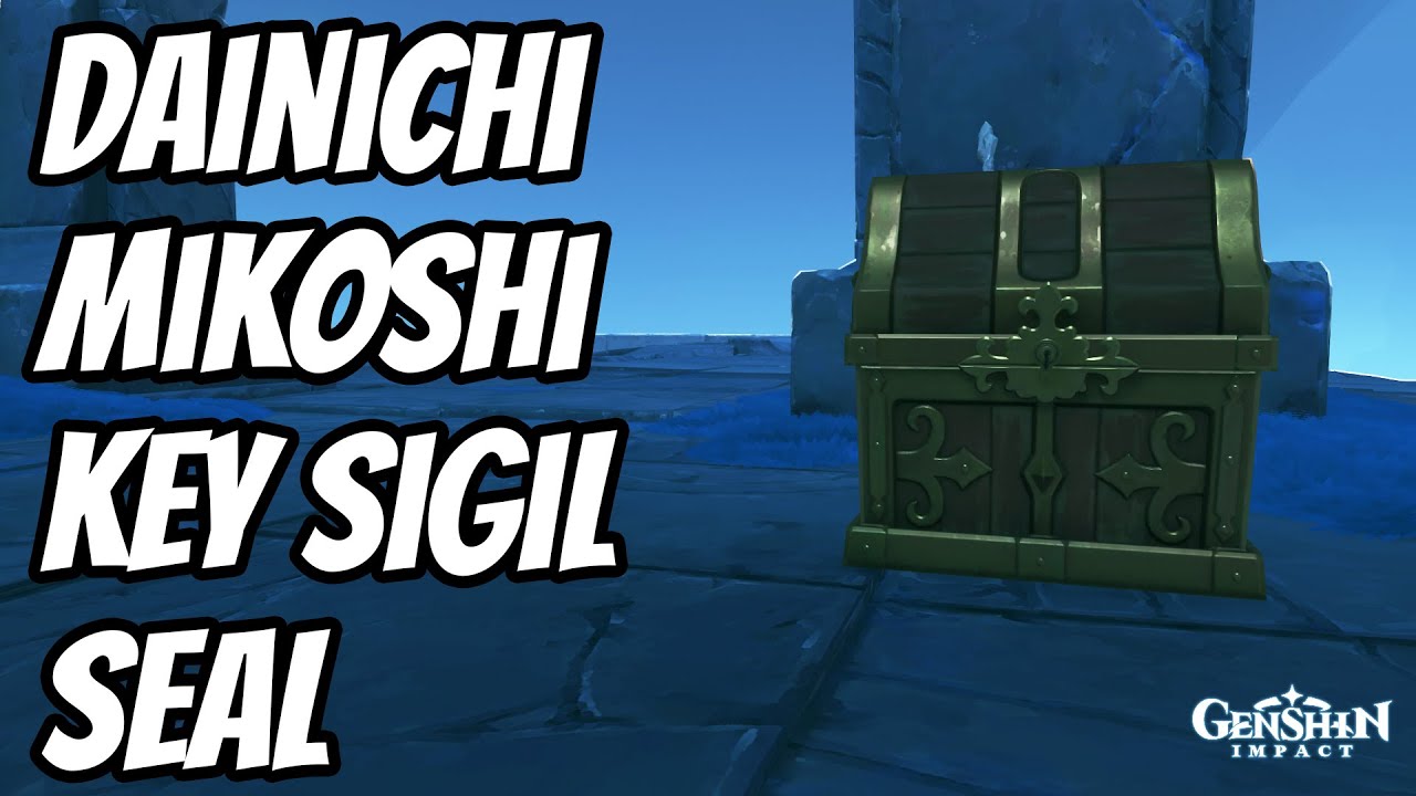 Dainichi Mikoshi Key Sigil Seal | Genshin Impact