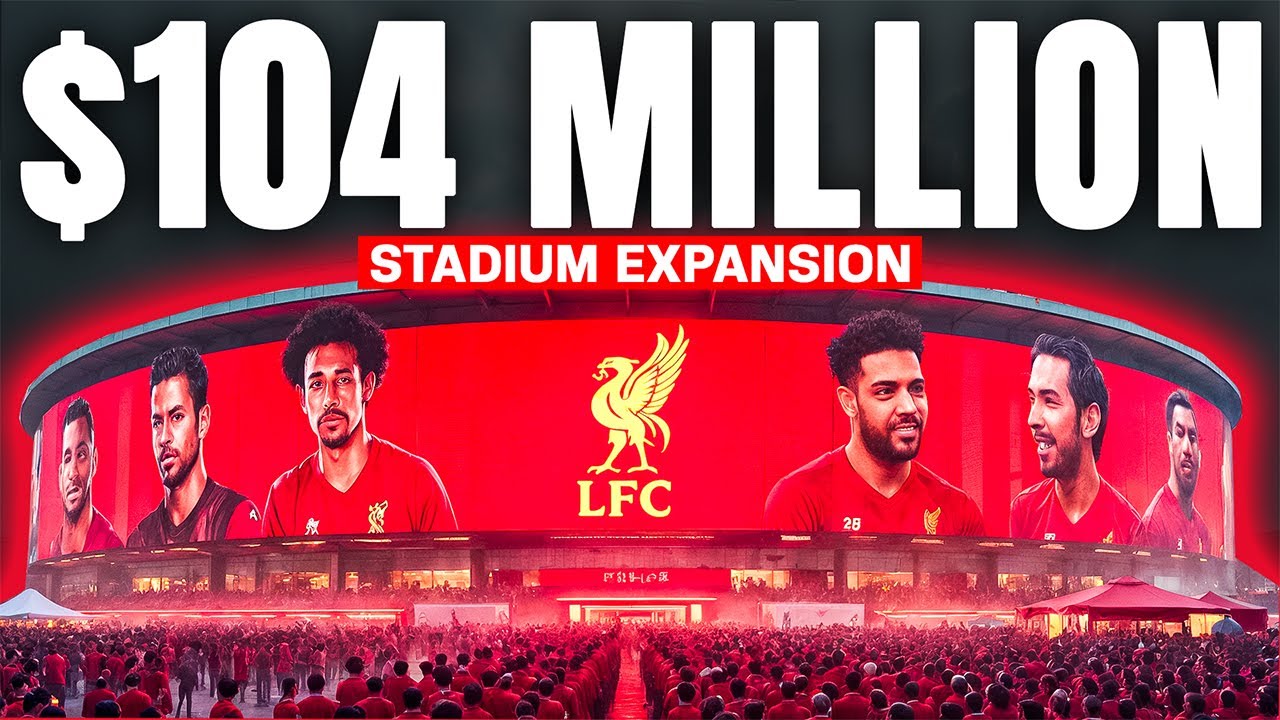 Inside Liverpool's Anfield Stadium's Mindblowing Overhaul