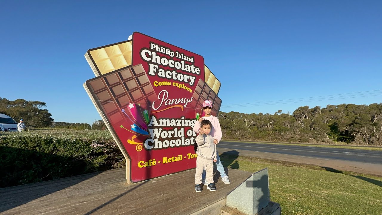 Phillip Island Chocolate Factory Tour With Family | Melbourne Australia #chocolates #viralvideo 